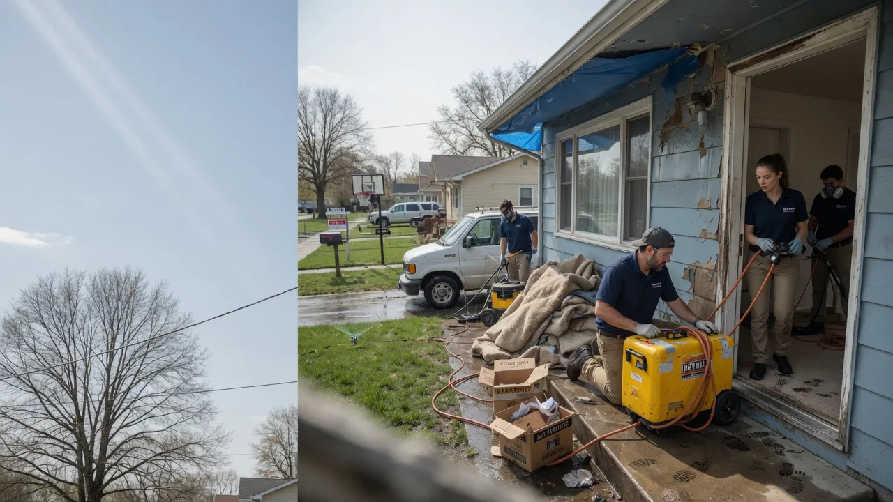 Basement Flood Cleanup in Charlestown, NH near me